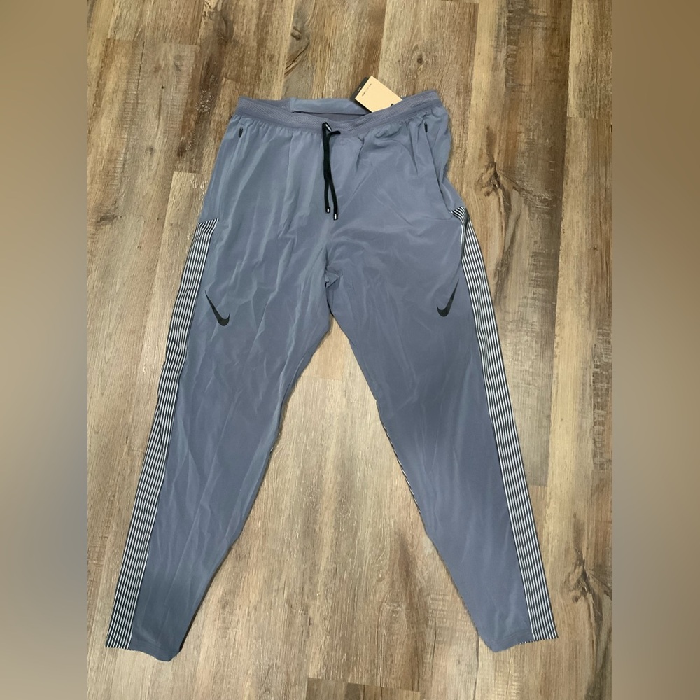 New Nike AeroSwift Dri-FIT ADV Running Pants Fn3361-003 Grey Men's Size M